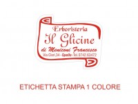 Etichette adesive per erboristerie, cosmetica, cosmesi (mm 33X26)  (cod.43M )